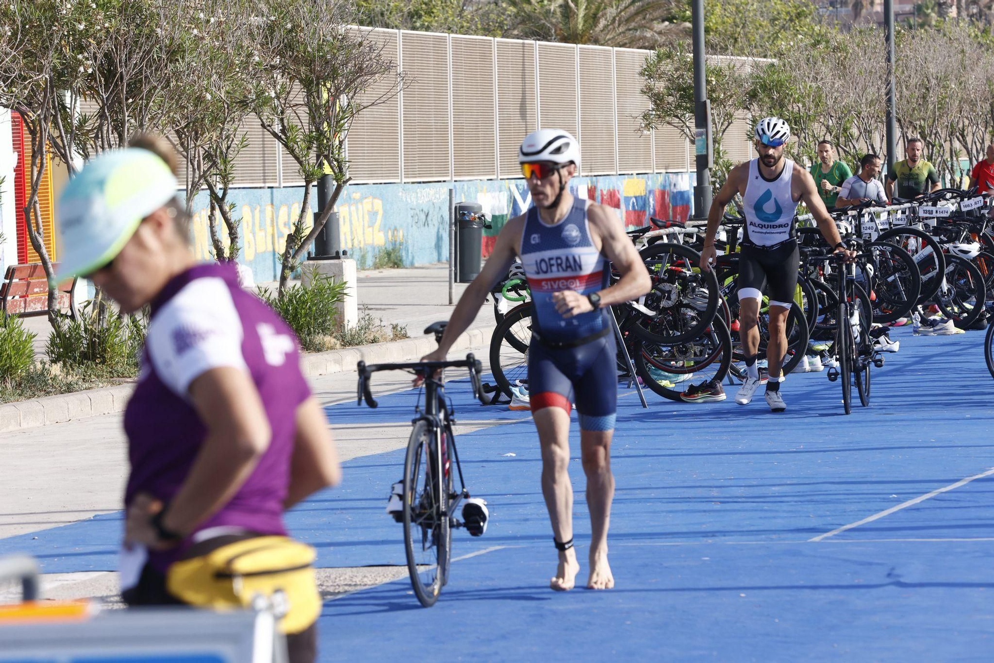 Las mejores imágenes del Mediterránea Triatlón de València