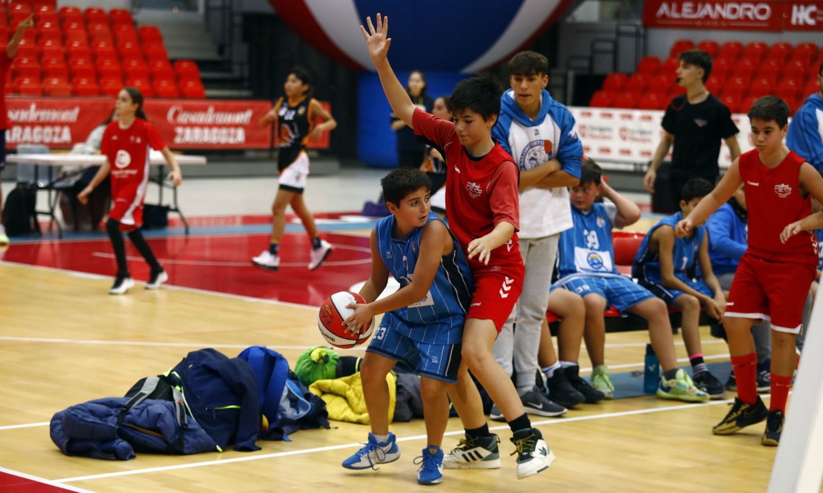 El Día del Minibasket llena el Príncipe Felipe de baloncesto