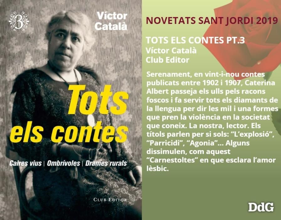 Novetats Editorials Sant Jordi 2019