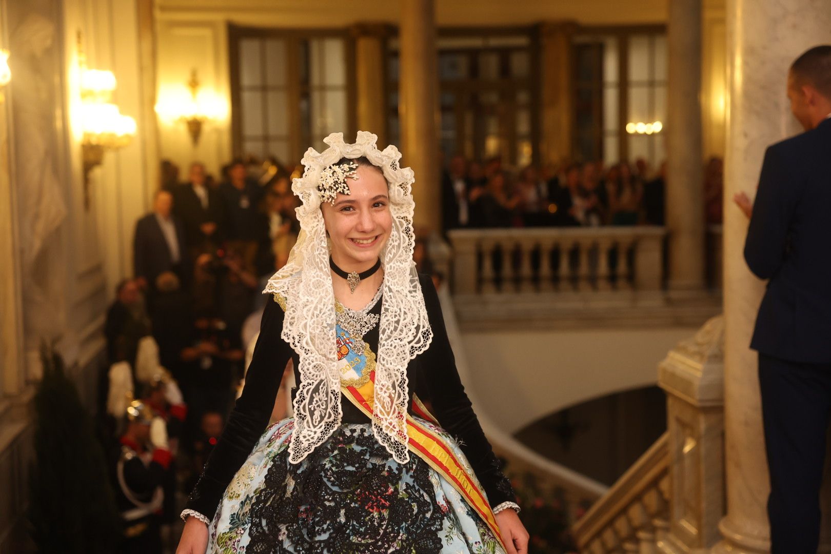 La Proclamación de las falleras mayores de València, en imágenes