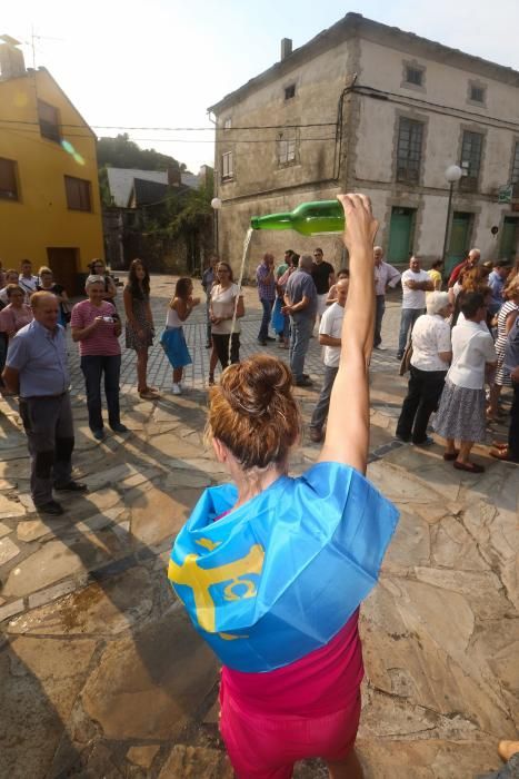 Celebración en Los Oscos del premio "Pueblo ejemplar de Asturias" 2016