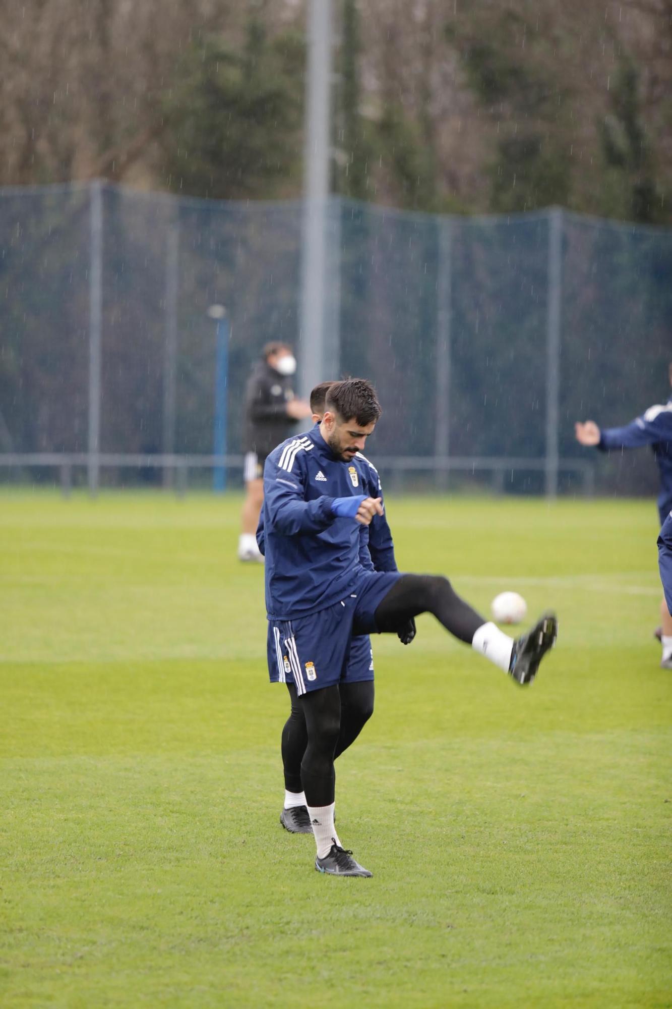 Las imágenes del entrenamiento del Oviedo