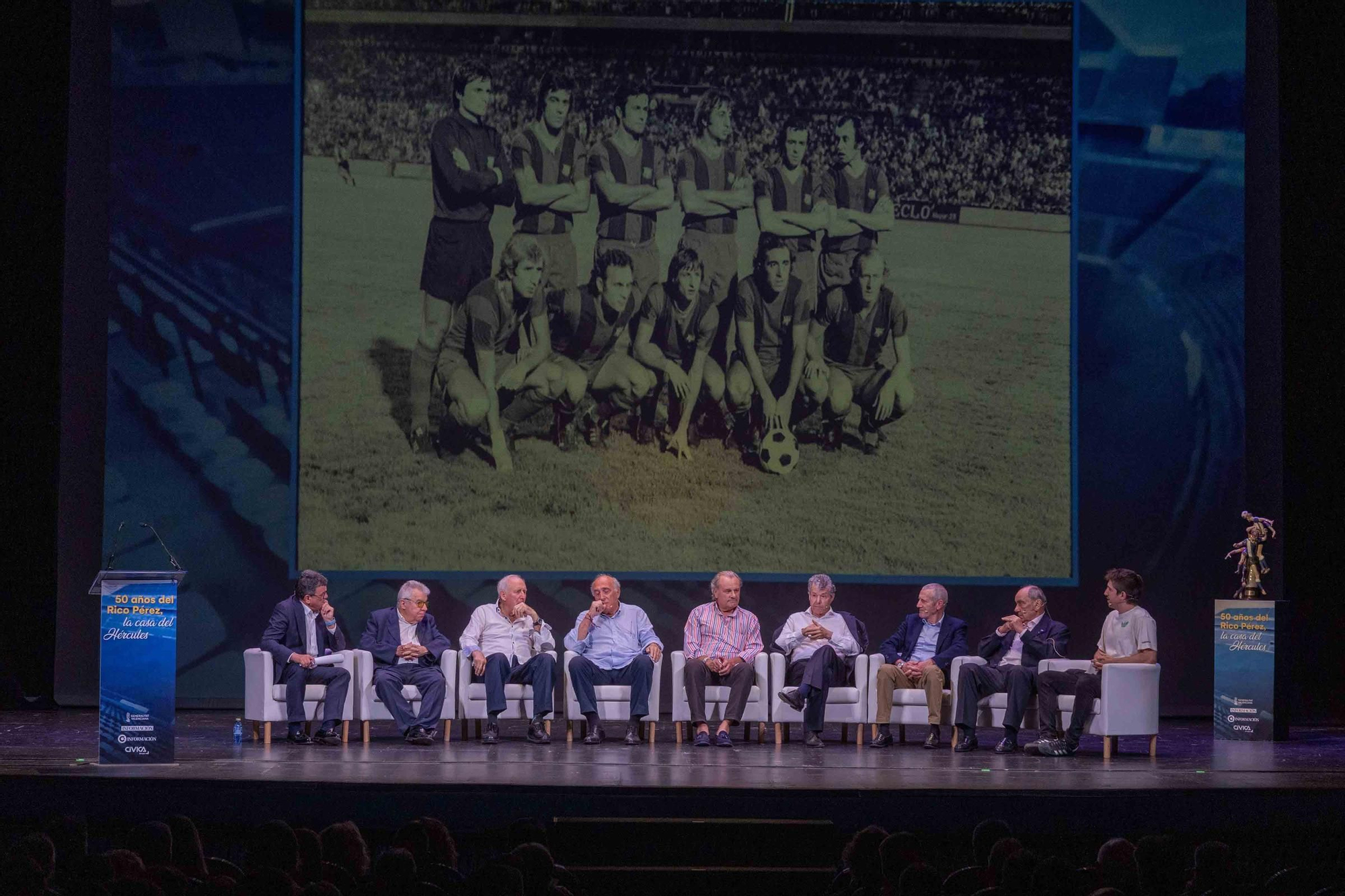 INFORMACIÓN estrena el documental '50 años del Rico Pérez, la casa del Hércules'
