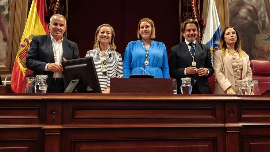 Astrid Pérez, nueva presidenta del Parlamento de Canarias