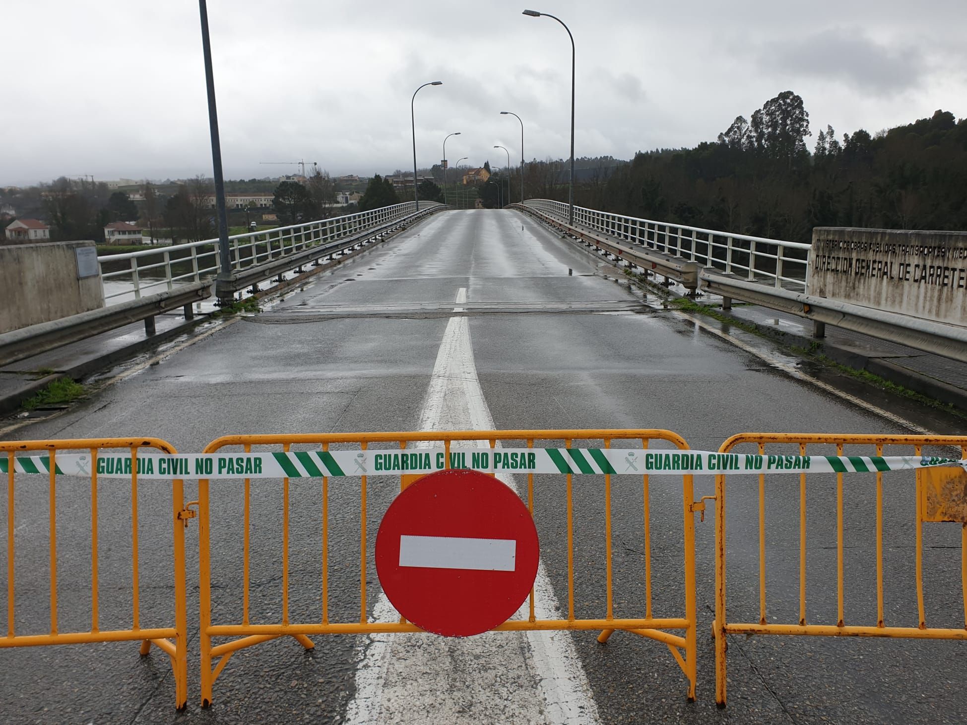 Portugal echa el cierre a la frontera con Galicia