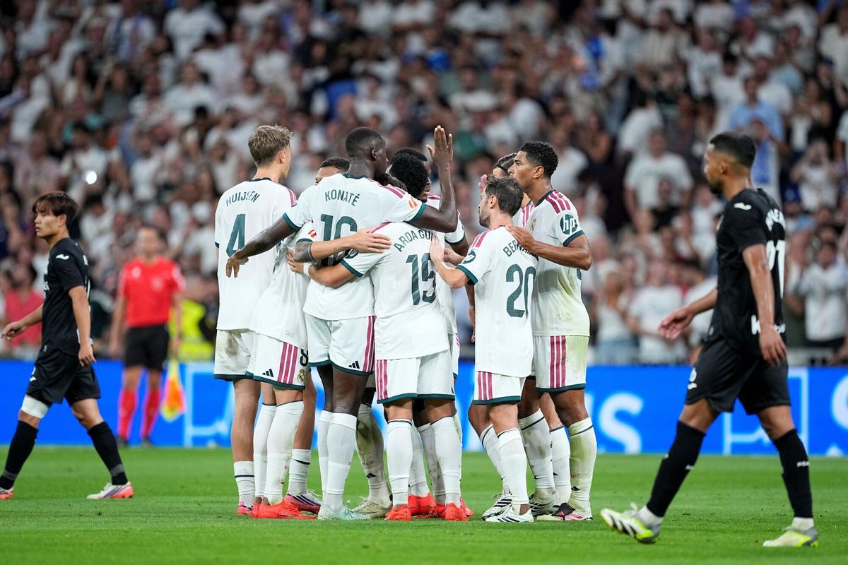 LaLiga EA Sports: Real Madrid - Real Sociedad, en imágenes.