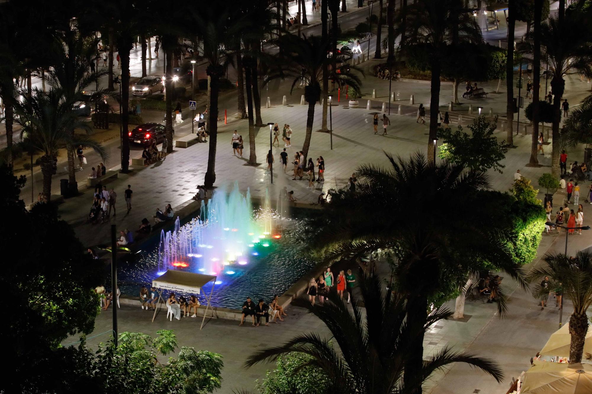 Fuegos artificiales en Sant Antoni (2022)