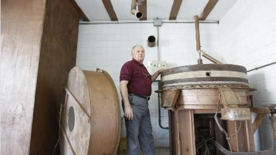 El heredero del Molino de la Gamba (en Alboraia), José Luis Alonso.