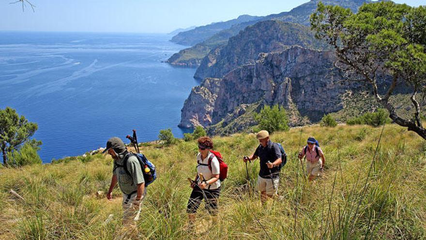 Fast alle deutschsprachigen Wanderer sind von der Landschaft in der Tramuntana auf Mallorca begeistert.