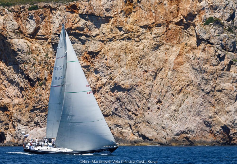 Segona prova de la regata Vela Clàssica Costa Brava