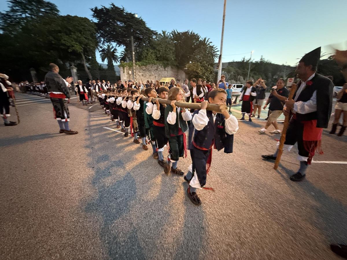 La hoguera "infantil".