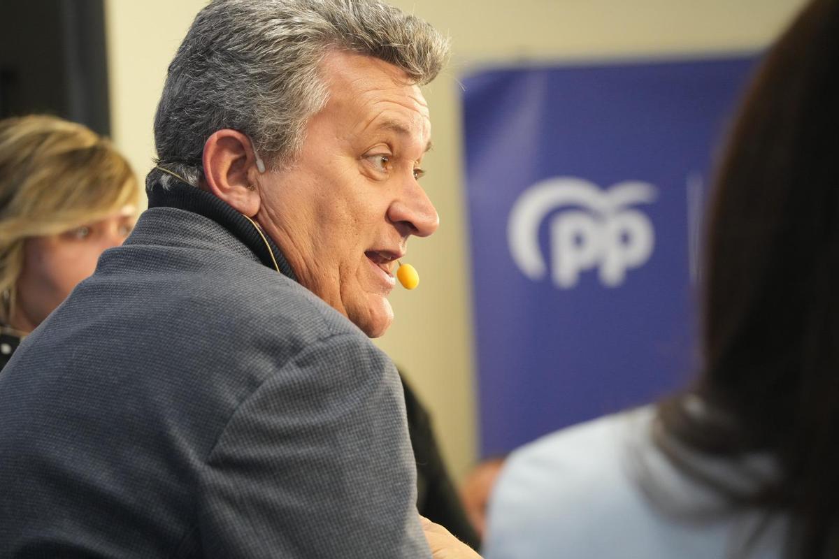 El secretario ejecutivo de Medio Ambiente y Sostenibilidad y vicepresidente de la Generalitat, Vicente Martínez Mus, en la jornada del PPCS.