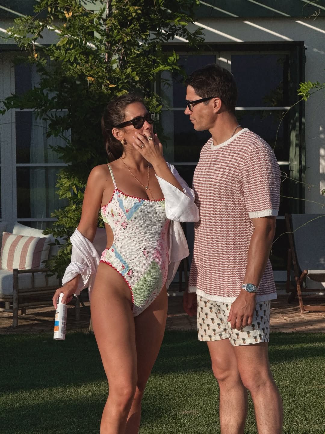 María Pombo y Pablo Catellano