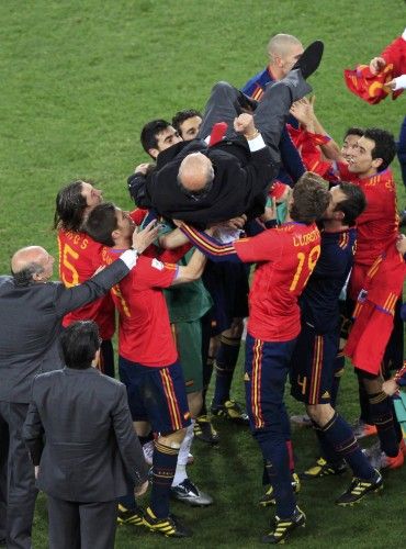 Cinco años de Vicente del Bosque en la selección española.