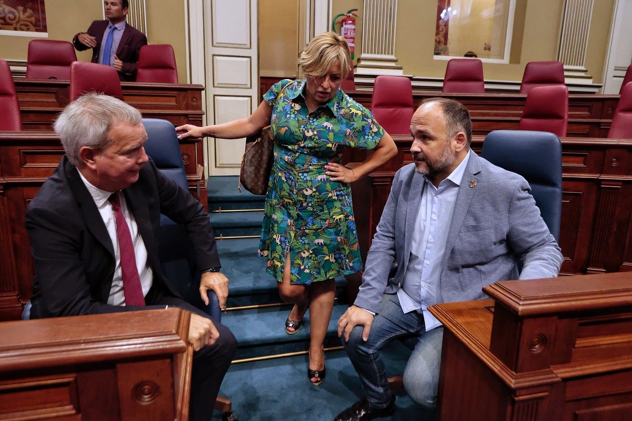 Segunda sesión del debate de investidura en el Parlamento de Canarias