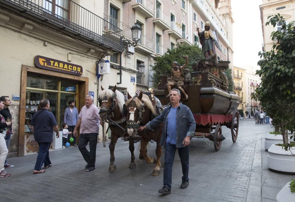 Traslado de las Rocas del Corpus de Valencia