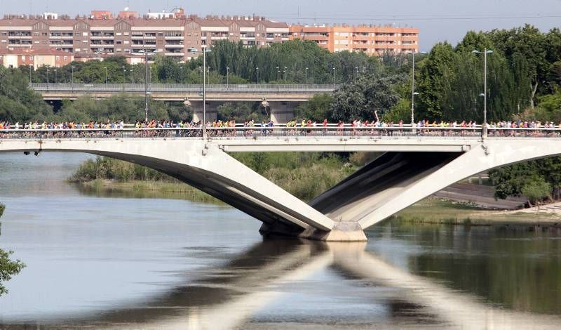 Fotogalería de la XVIII edición de la media maratón de Zaragoza