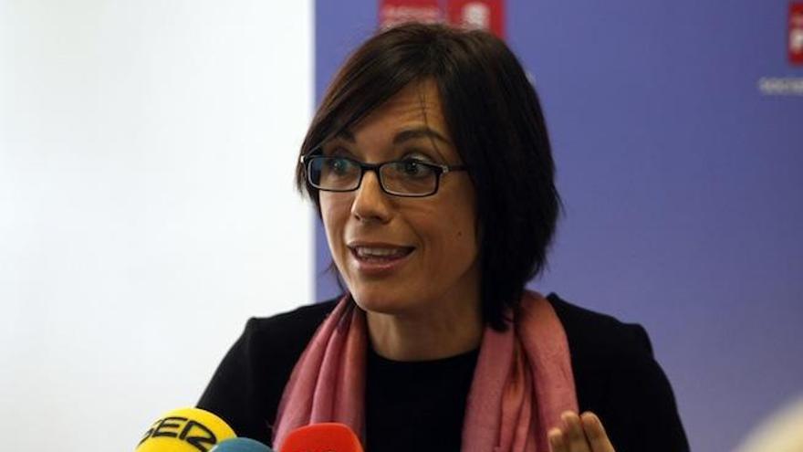 La portavoz del PSOE malagueño, Marta Gámez