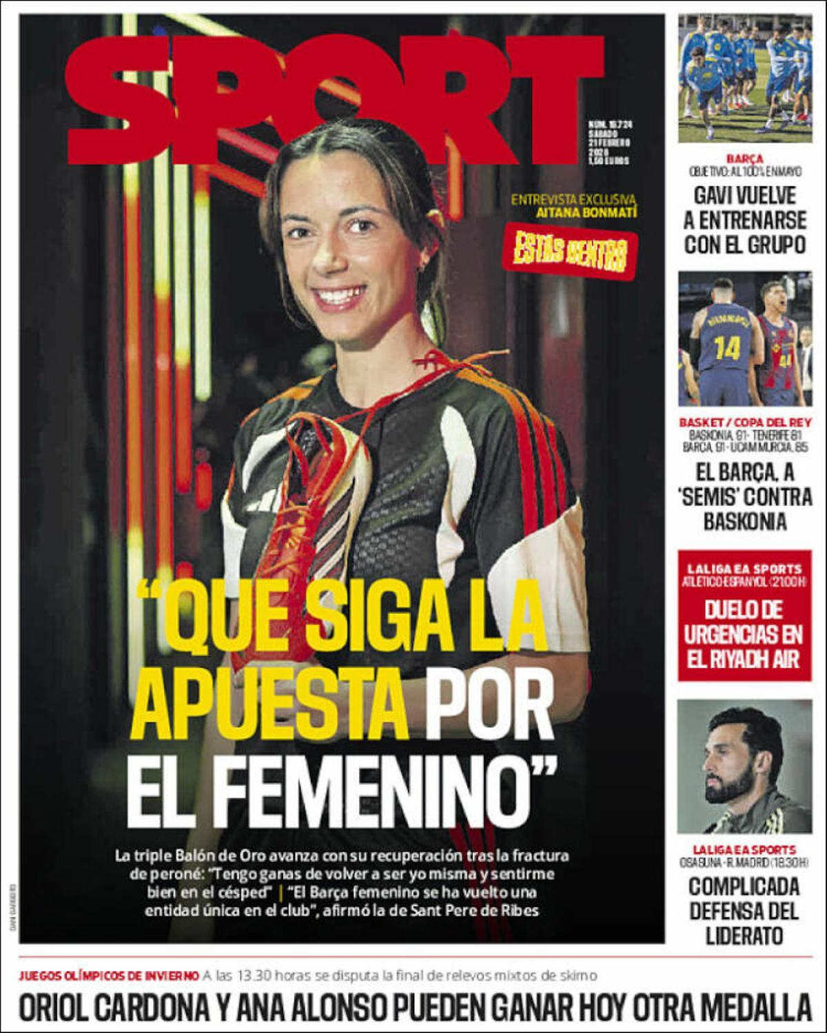Las portadas de la prensa deportiva de hoy Las portadas de la prensa deportiva de hoy