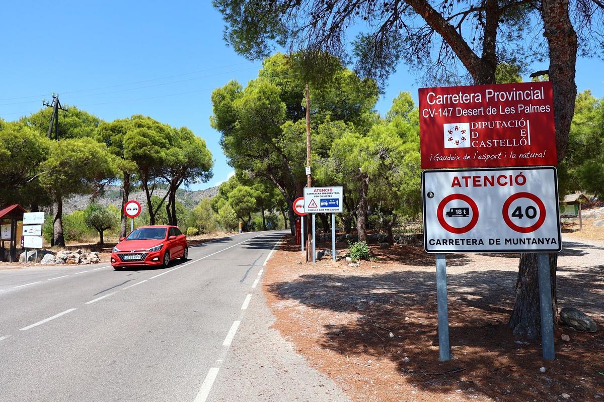 12/08/26. Castellon. Desert de les palmes. Las autoridades restringen el acceso al paraje natural por riesgo de incendio, eclipse de sol 2026