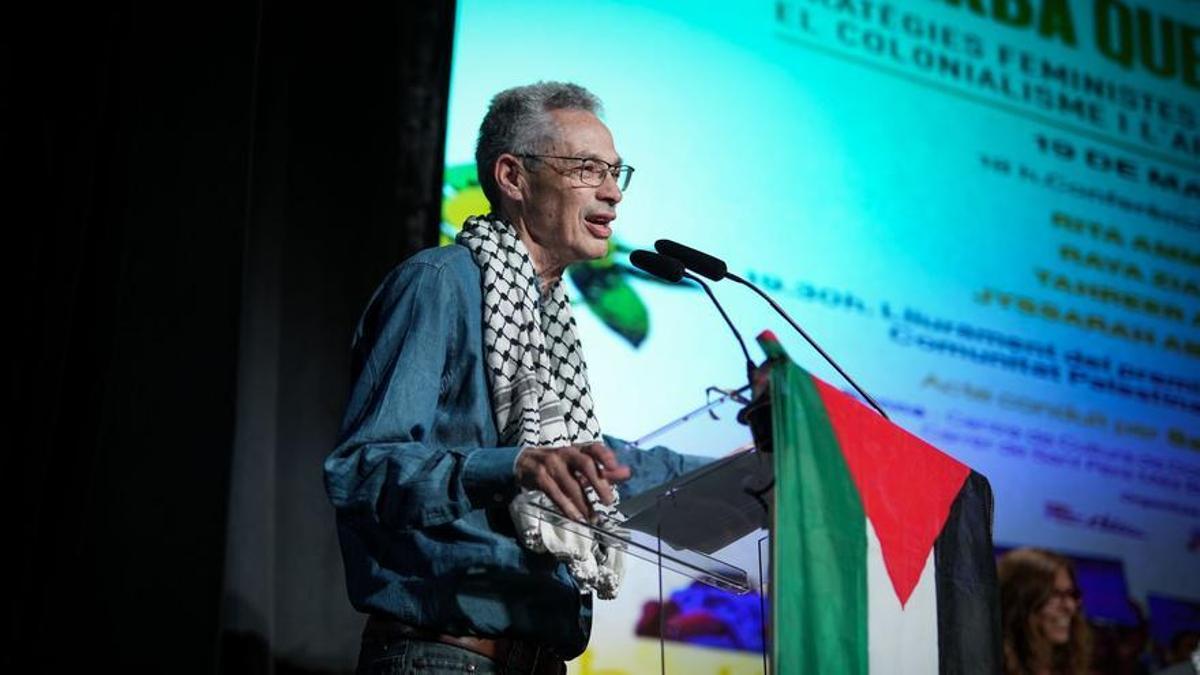 La Comunidad Palestina de Catalunya entrega el Premio Esperança a la Associació Catlana de Jueus i Palestins JUNTS por su labor en defensa del pueblo palestino.