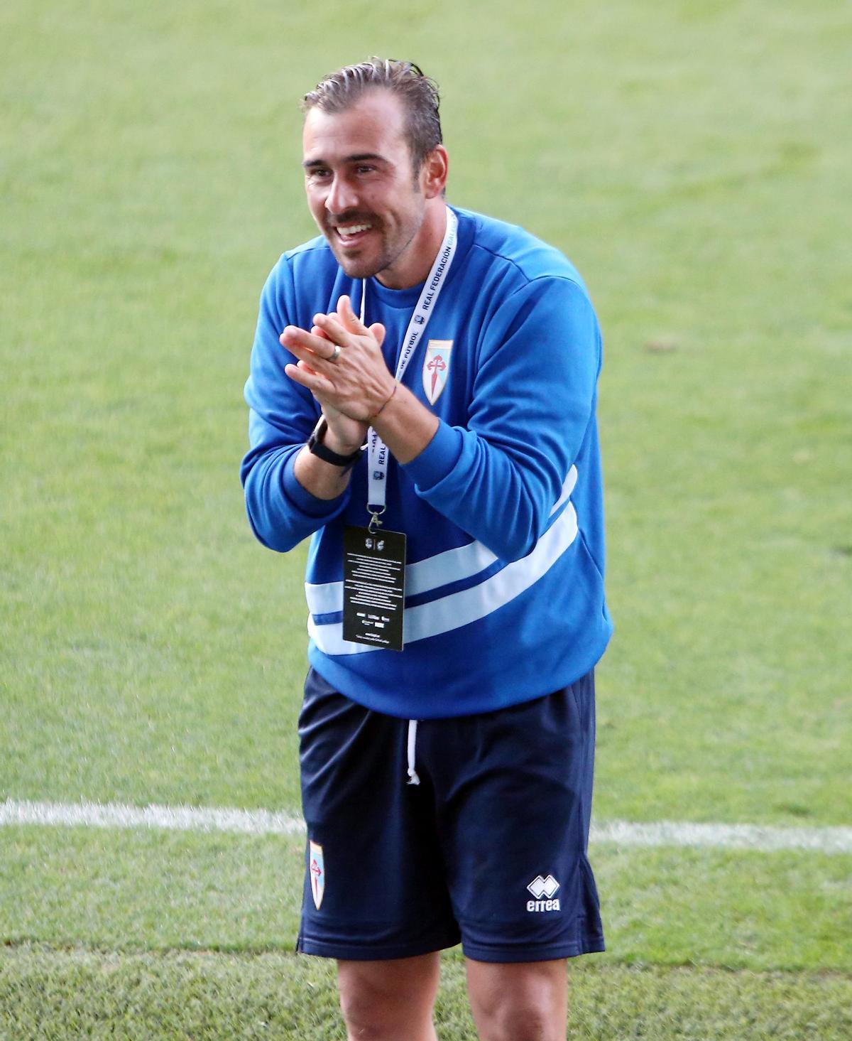 Yago Iglesias entrenó a Samu en el Noia y también lo fichó para el Compostela.