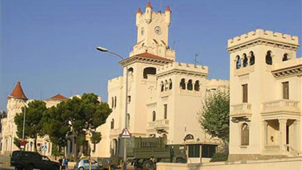 Cuartel del Bruc, en el barrio de Pedralbes.