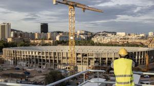 Limak preveu 399 acomiadaments quan acabin les obres del Camp Nou