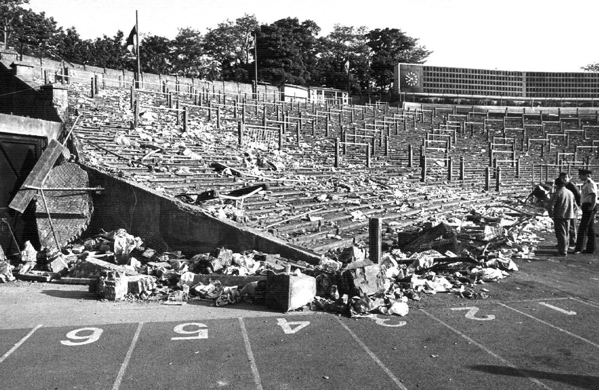 Tragedia del estadio de Heysel.