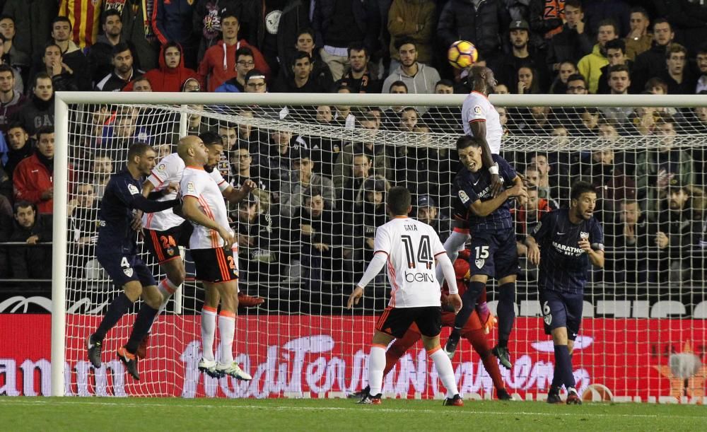 Las mejores imágenes del Valencia - Málaga