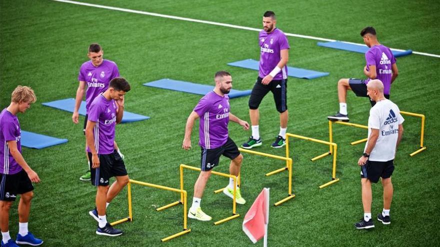 El Real Madrid aumenta la carga de trabajo físico en sus entrenamientos