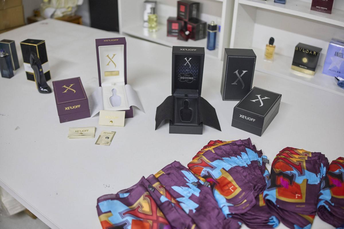 20260217 Desmantellament fabrica de perfums falsificats