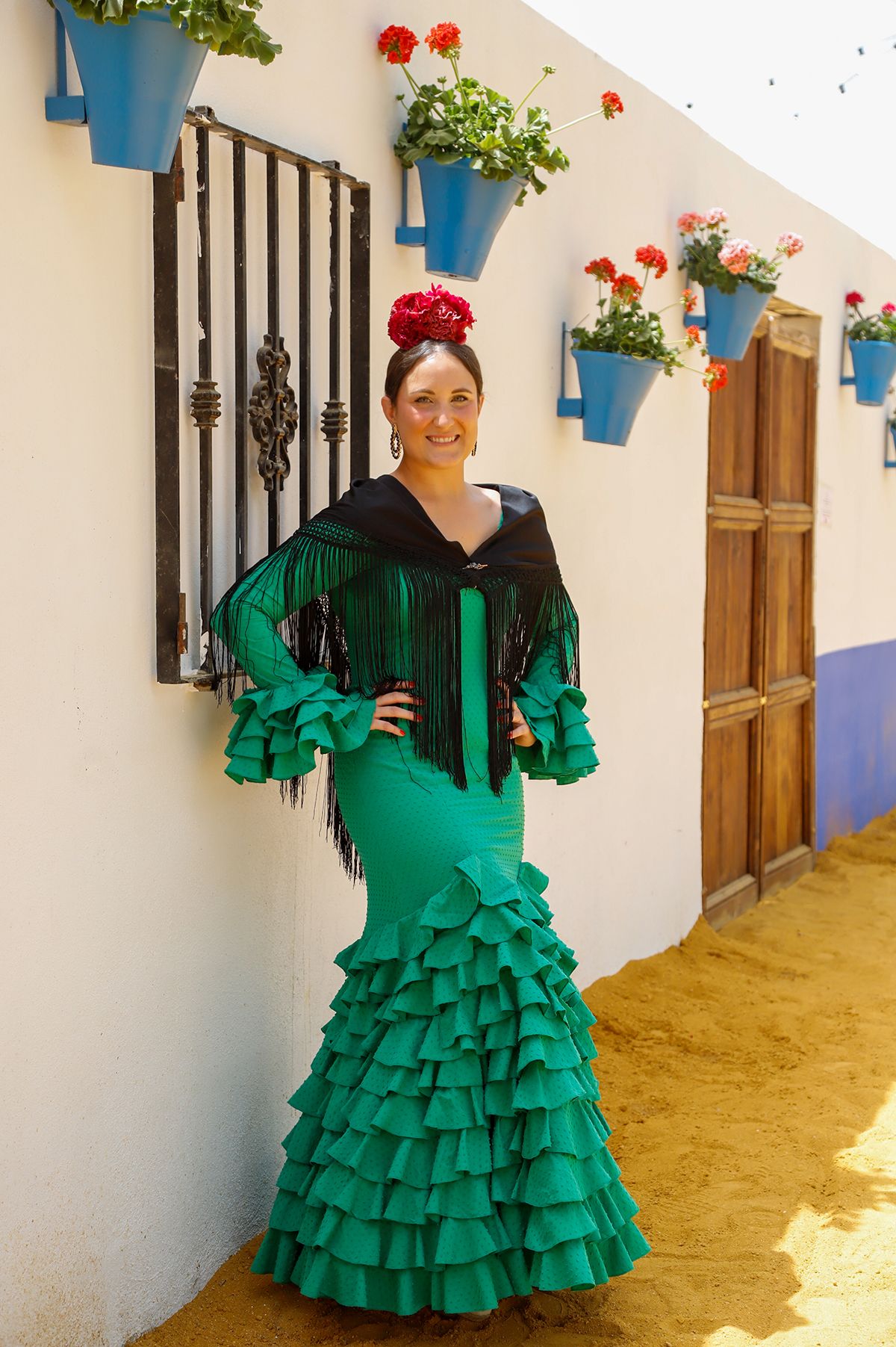 Colores y lunares en la Feria de Córdoba