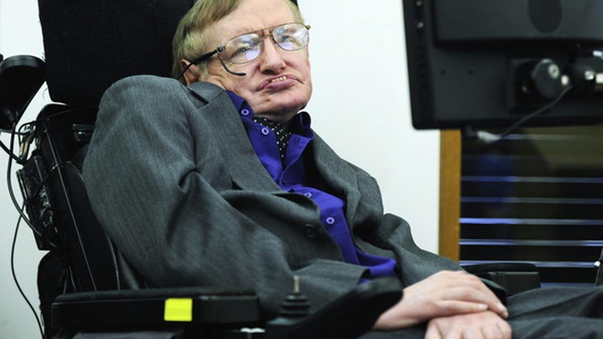 Stephen Hawking, el pasado 30 de abril en Londres.