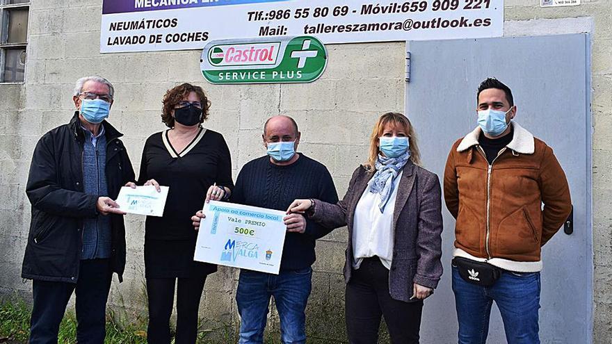 La campaña de fidelización Merca Valga tiene nueva ganadora, en Pontecesures | FDV