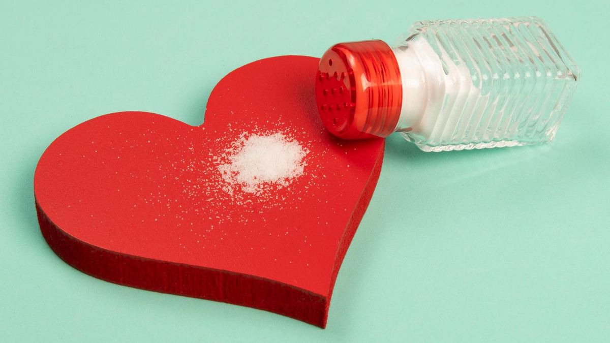 Sal y problemas de corazón.