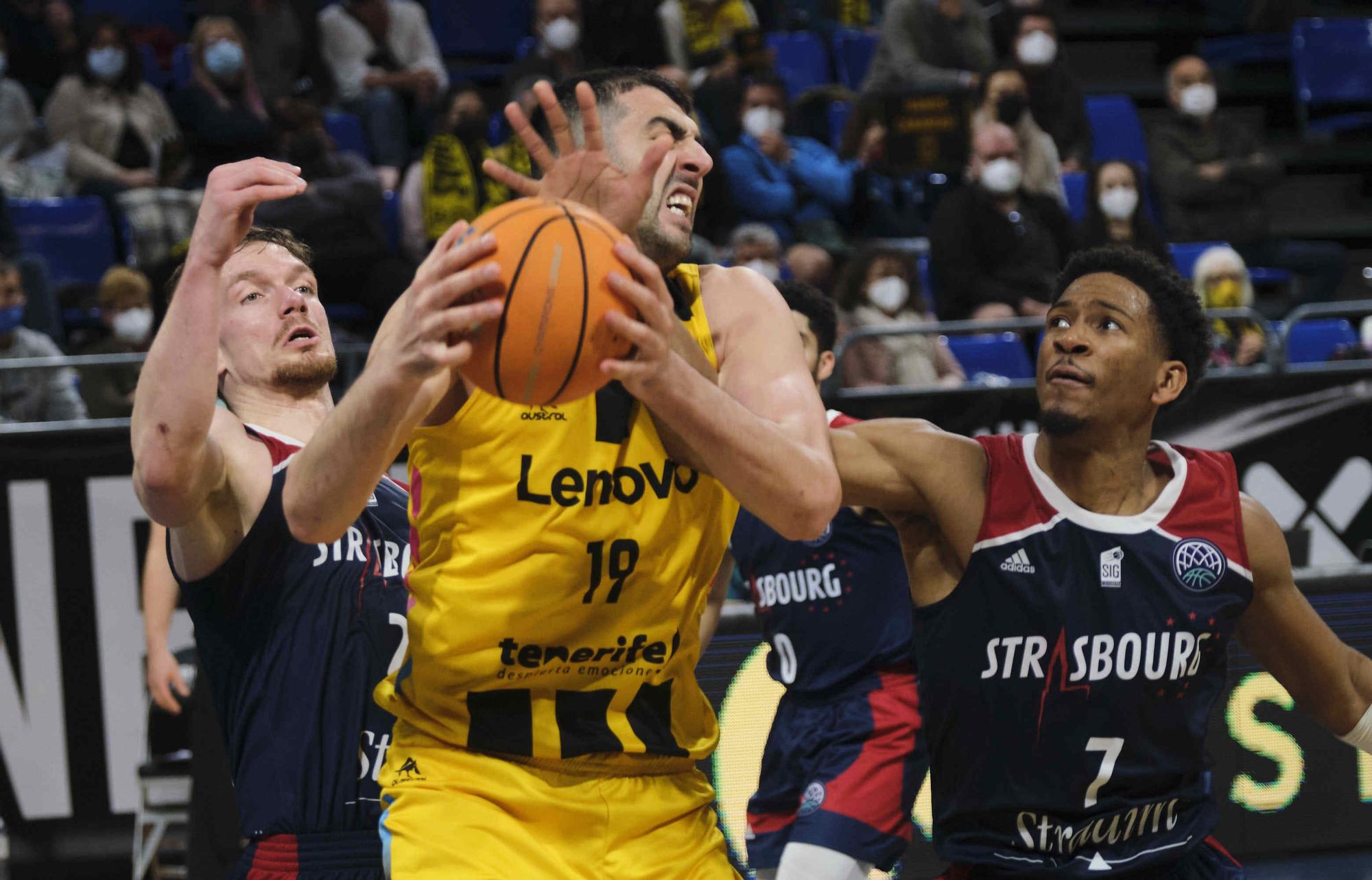 Partido Basketball Champions League: Lenovo Tenerife - SIG Strasbourg