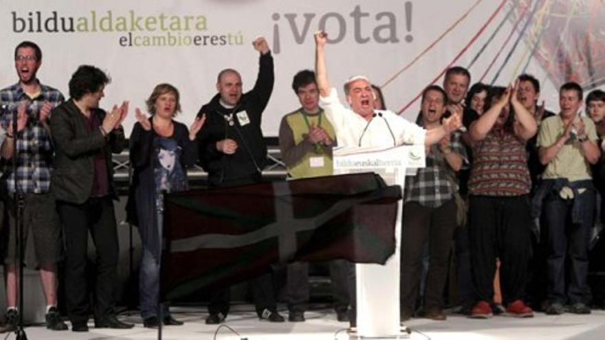 Bildu entra con fuerza en la política vasca