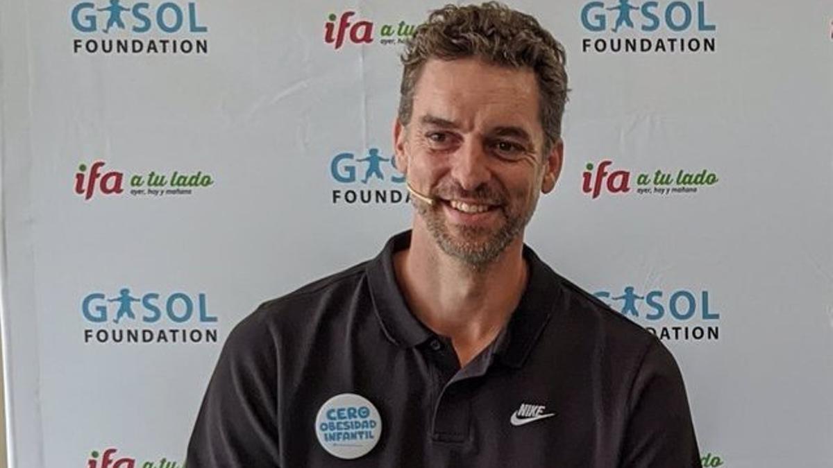 Pau Gasol, preocupado por la alimentación de los niños en el mundo