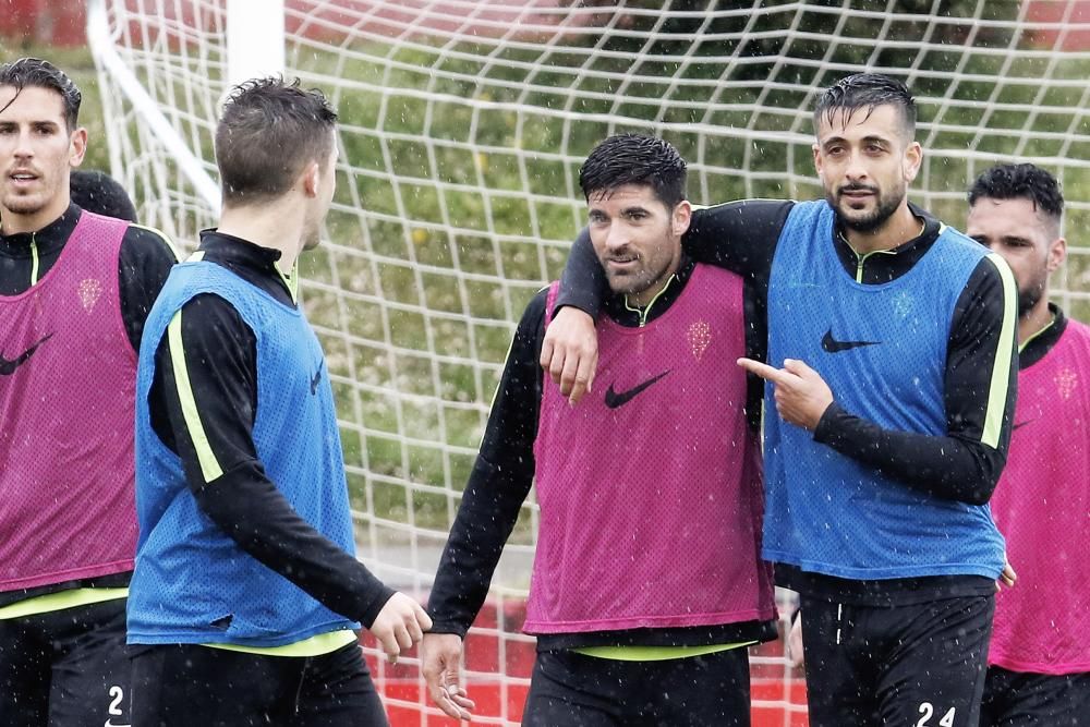 Entrenamiento del Sporting