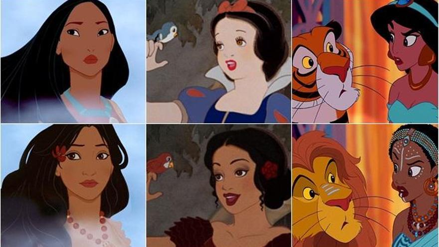 Las princesas Disney cambian de raza - Faro de Vigo