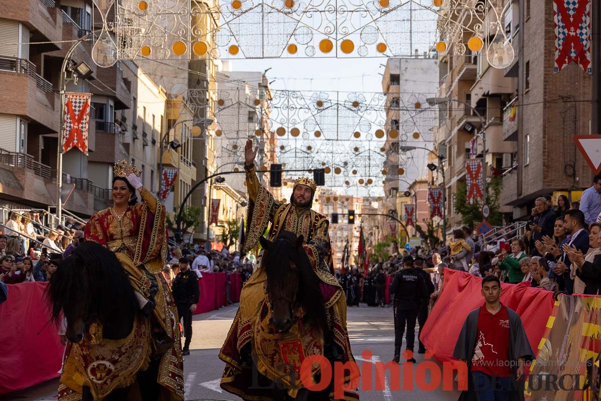 Procesión de subida a la Basílica en las Fiestas de Caravaca (Bando Cristiano)