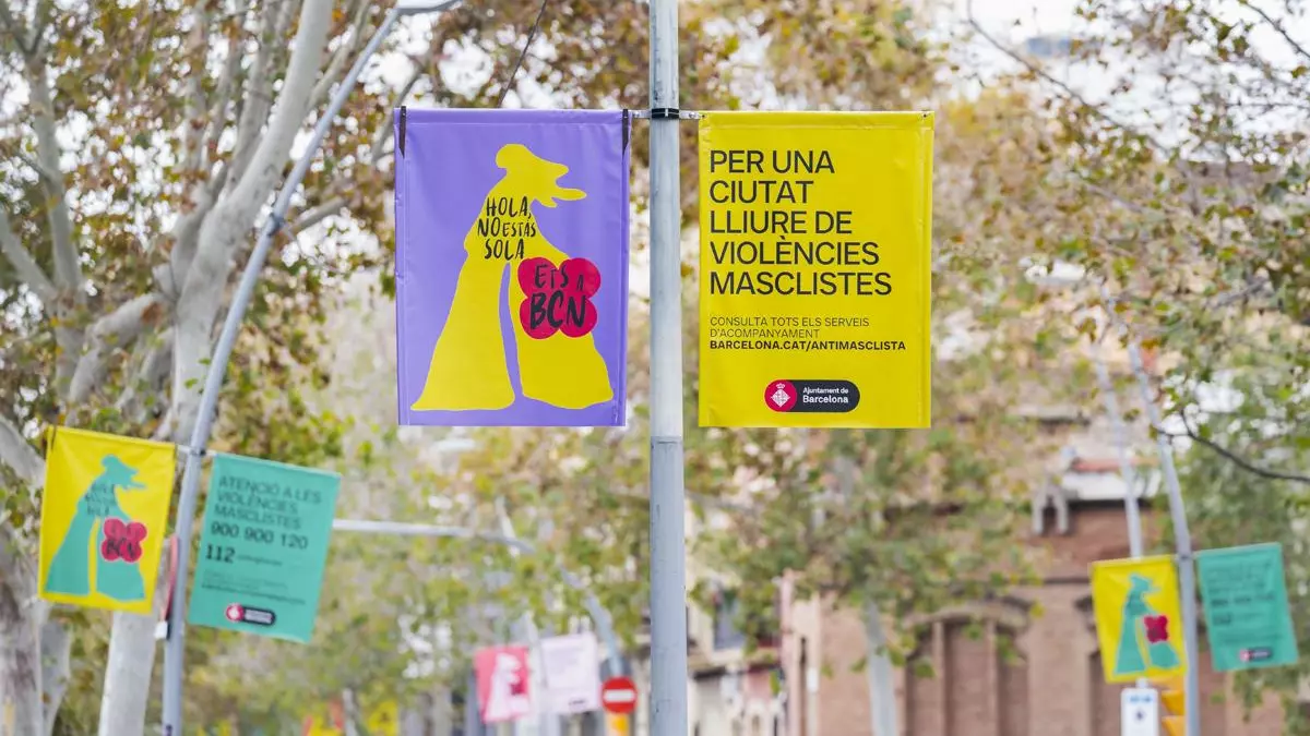 Barcelona se une contra las violencias machistas