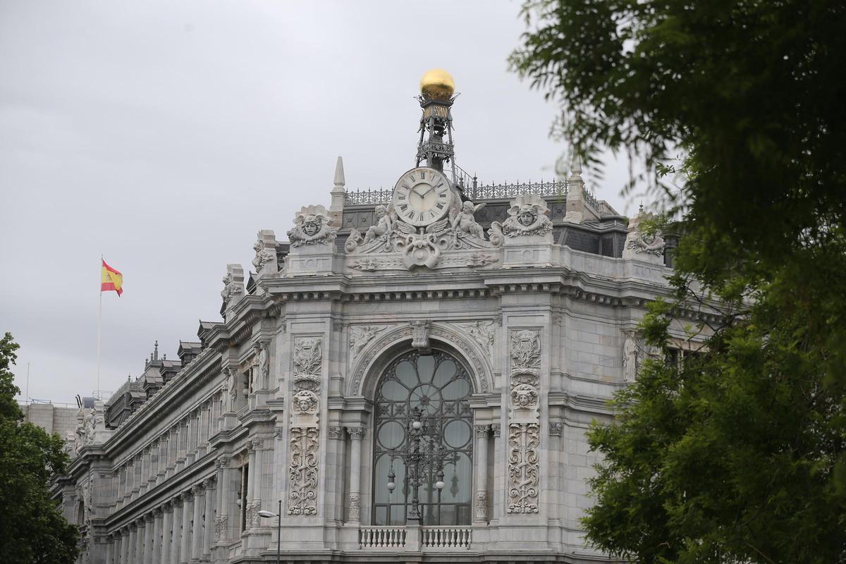 Cúpula de la sede del Banco de España.