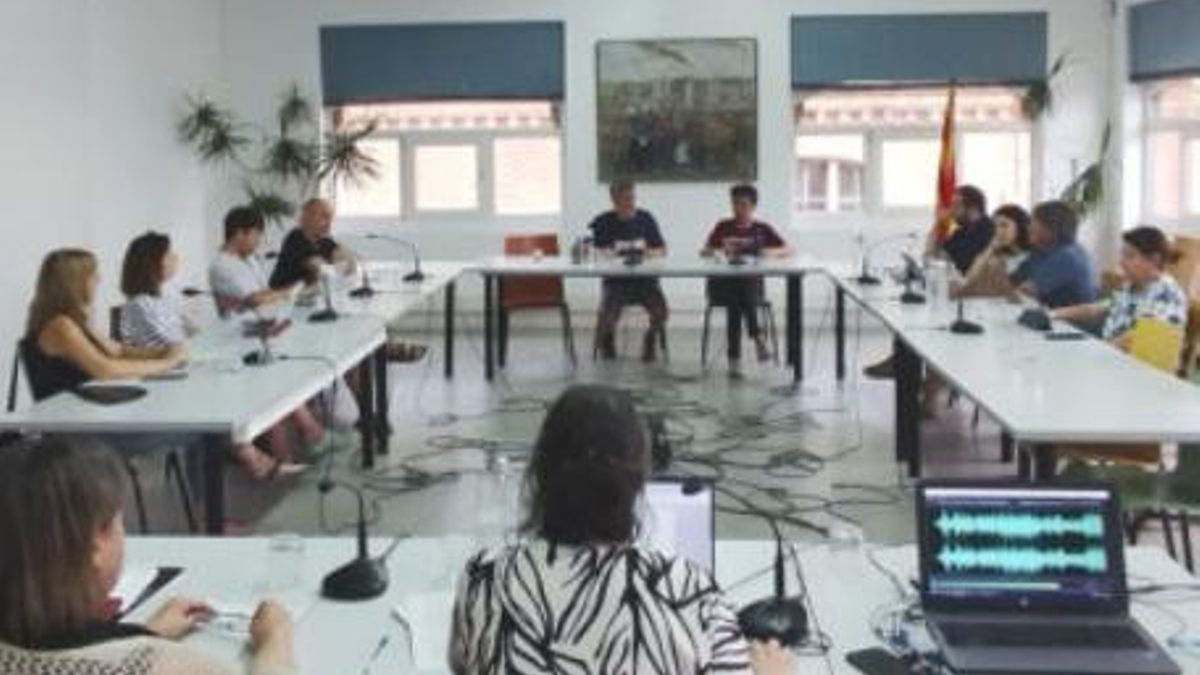 Un moment del darrer ple de Celrà.
