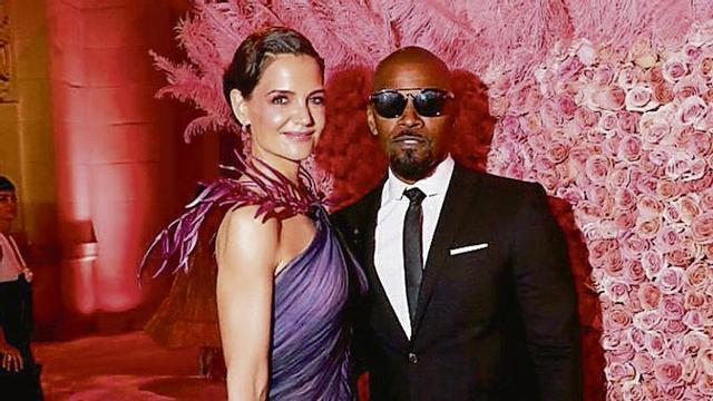 Katie Holmes y Jamie Foxx.