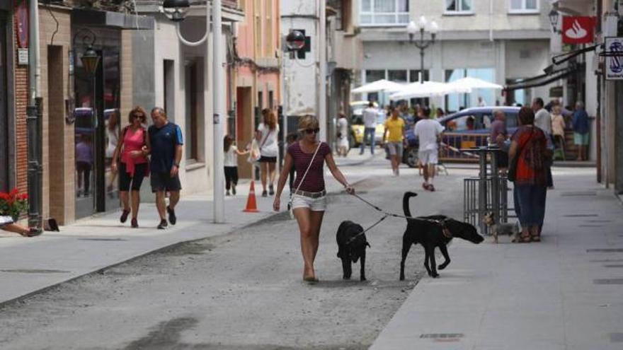 Estado actual de la calle Conde del Real Agrado.