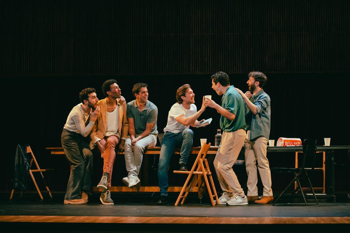 Una imagen de la obra 'L'herència', que aterriza en el Teatre Lliure.