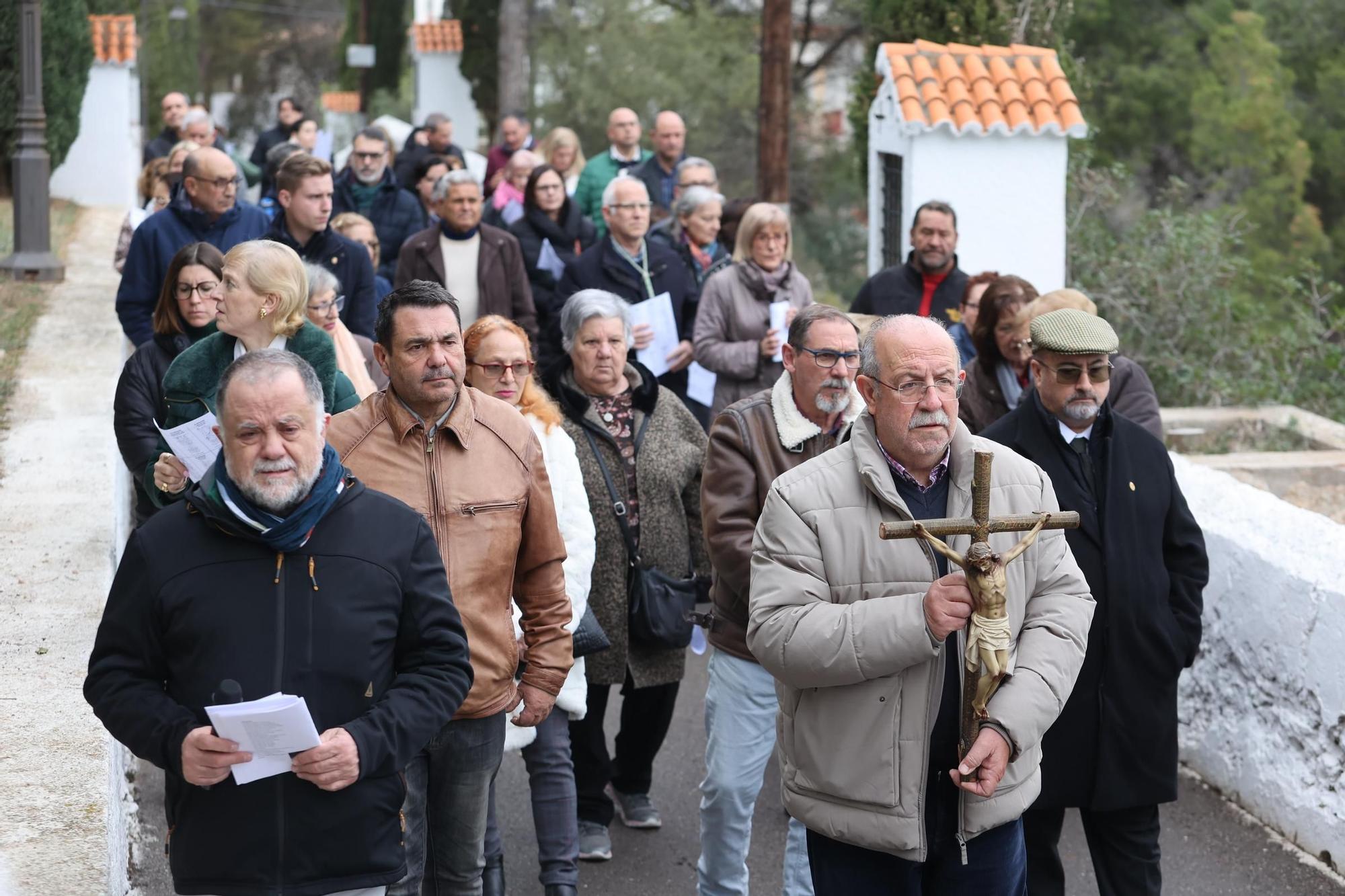 Fotos del vía crucis por el calvario de la ermita del Termet en Vila-real