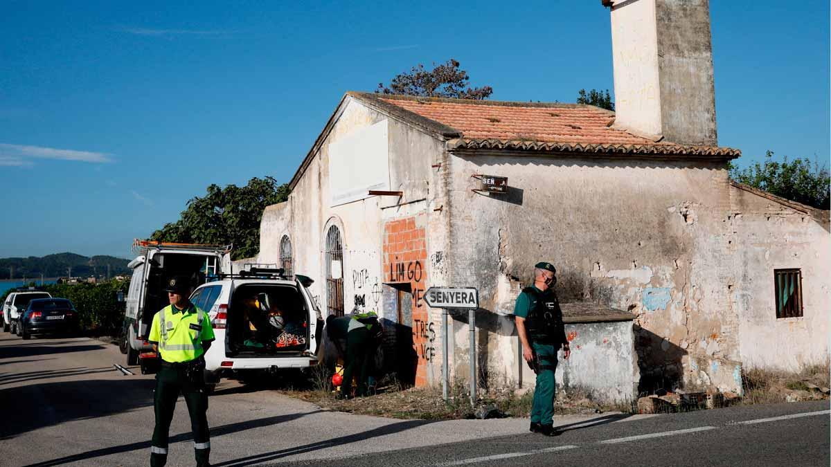 Búsqueda del cuerpo de Marta Calvo en Senyera